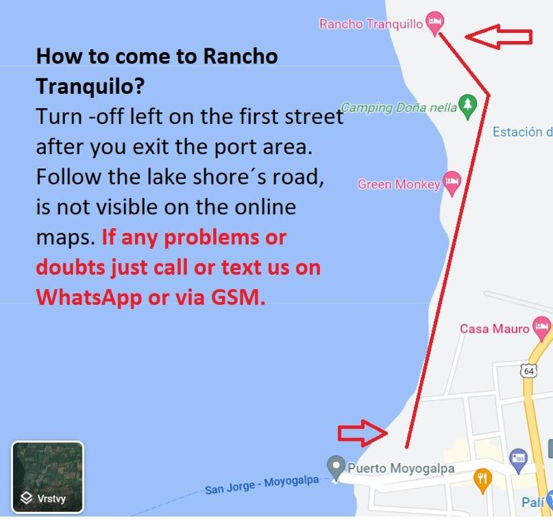 Rancho Tranquillo Hostel Moyogalpa Bagian luar foto